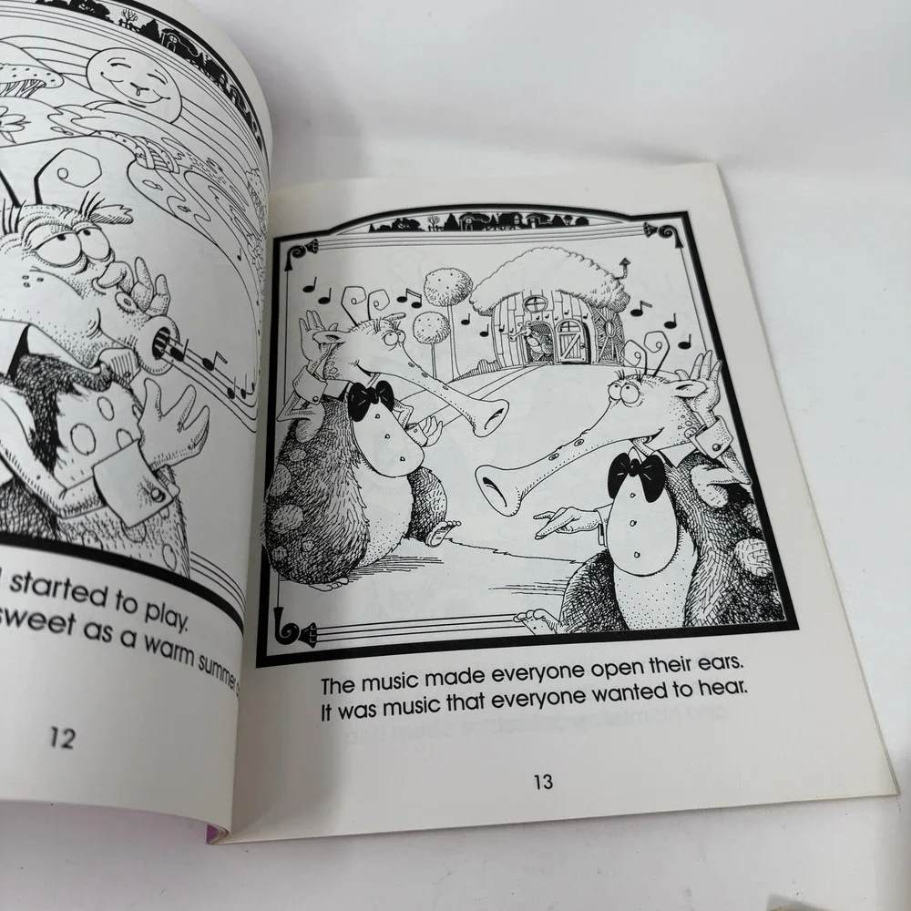 School Zone Story Workbook Read and Think Series A Different Tune Age 5-8 Unused